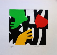 Mimesis : Hand and Foot - Original handsigned screen print / 75ex