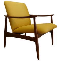 Vintage José Espinho Undianuno Wood Olaio 67 Armchair for Móveis Olaio, 1967