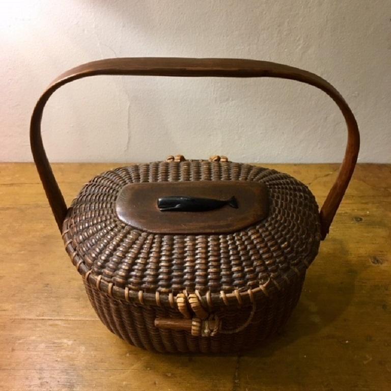 antique nantucket basket