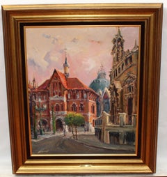 Parrocchia di Santos Juanes (Valencia) - Olio su tela - Anni '80-'90