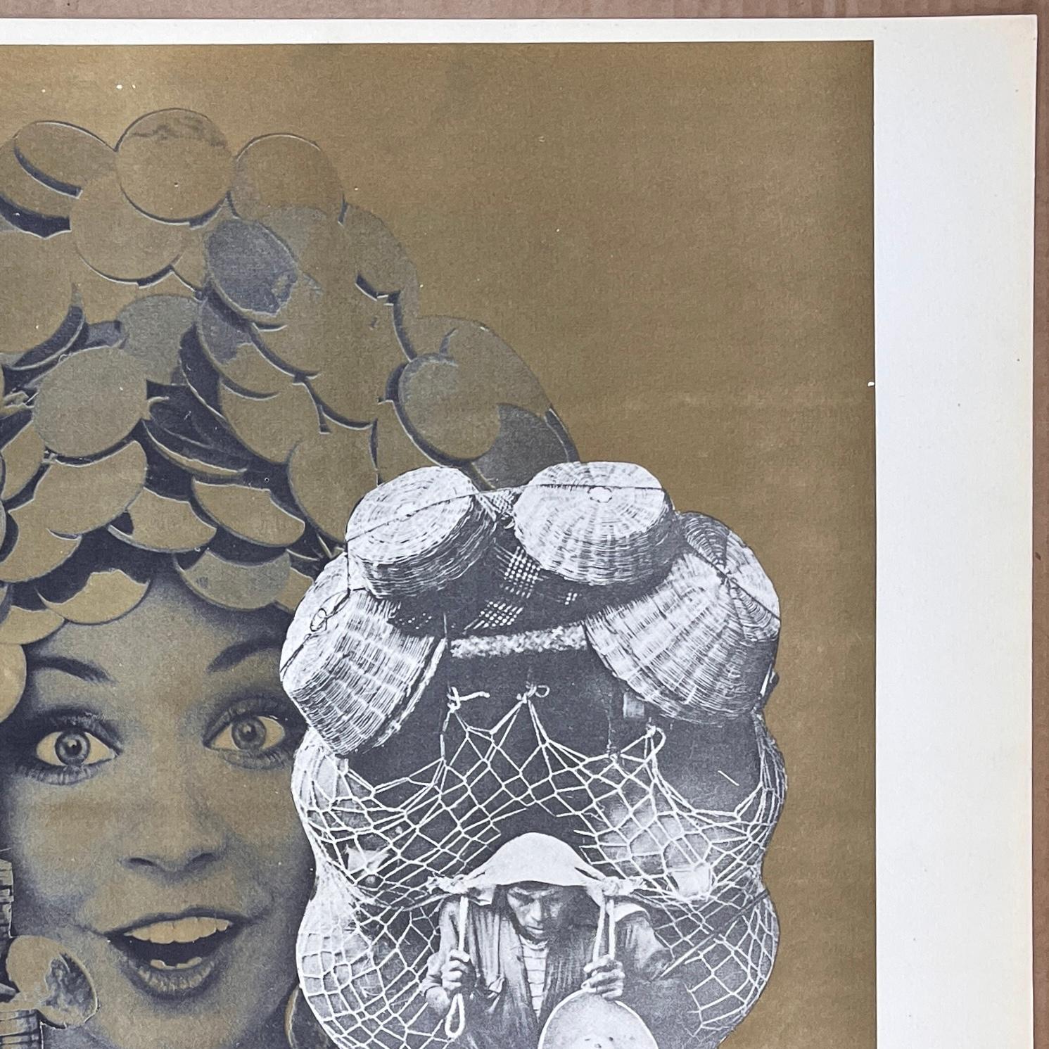 Fremez 1978 Serigrafia originale firmata a mano 24x18in Artista cubano designer 1