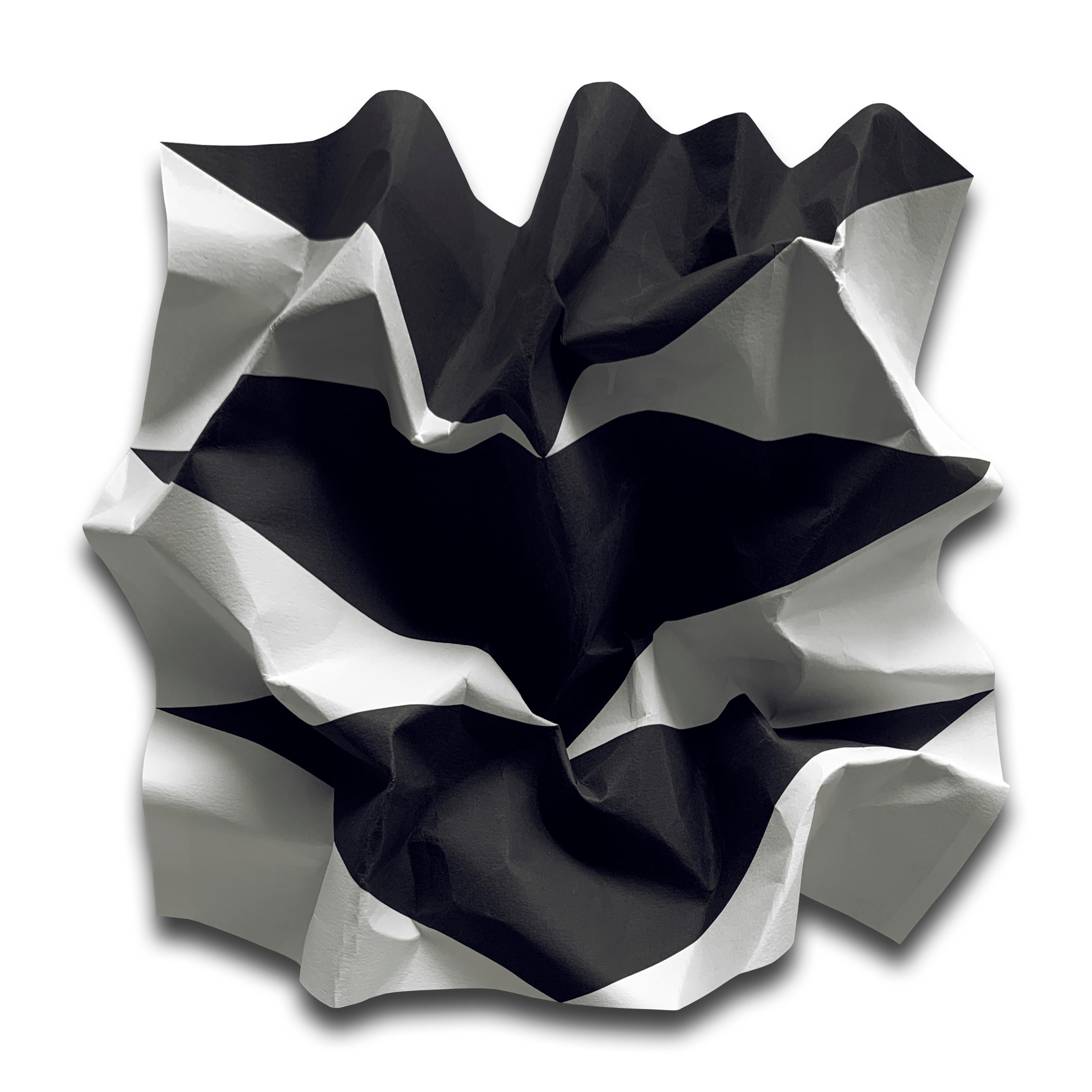 "Carmen Herrero (2)", Malerei, konzeptionelle Aluminiumarbeit, Trompe L'Oeil