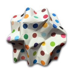 „Damien Hirst (5)“, Gemälde auf geschliffenem Aluminium, Appropriationismus, Konzeptuelle Kunst
