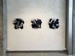 "Lygia Clark (2)", Painting on cut aluminium, Trompe l'oeil, Constructivism