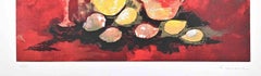 Still Life - Original Lithograph by José Guevara - Late 20th Century