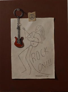 Rock On!, Oil Painting
