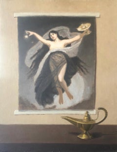 The Genie, Oil Painting