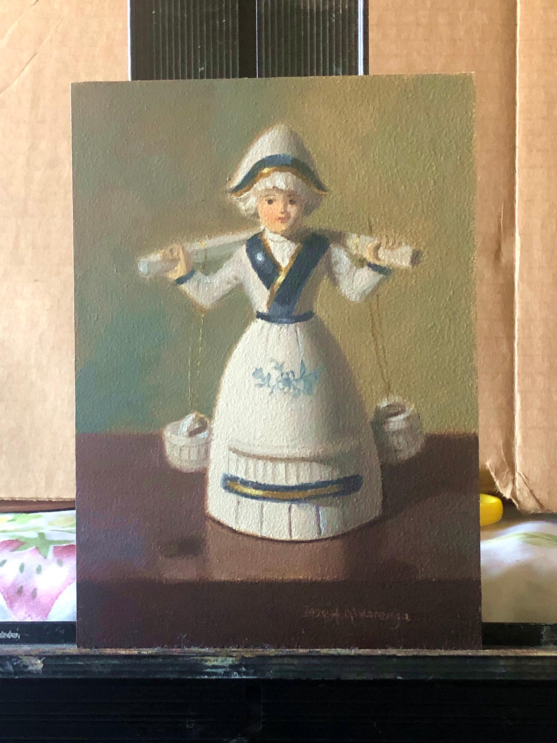 Die Milchjungfrau, Ölgemälde (Zeitgenössisch), Painting, von Jose H. Alvarenga