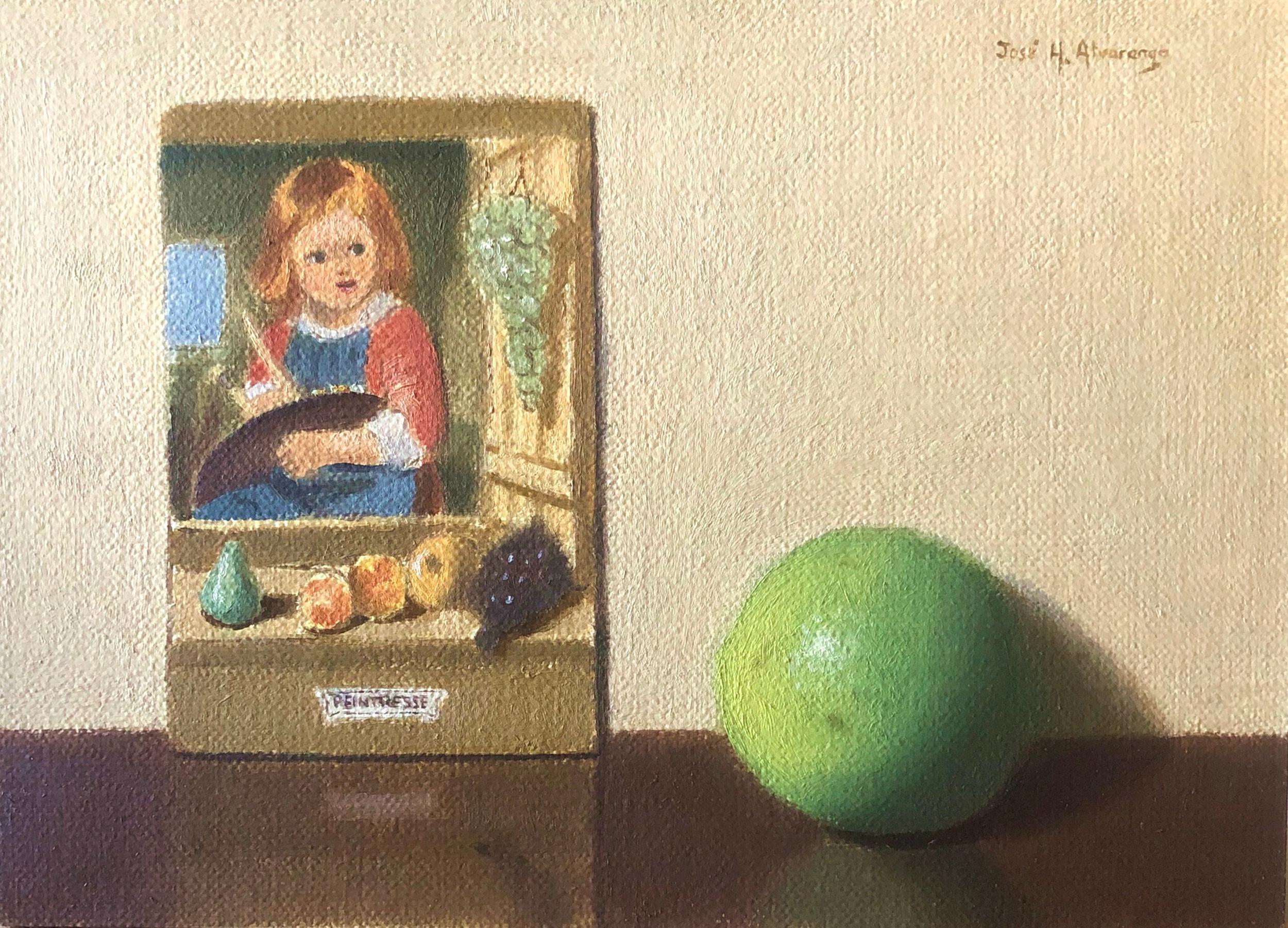 The Paintress, Oil Painting