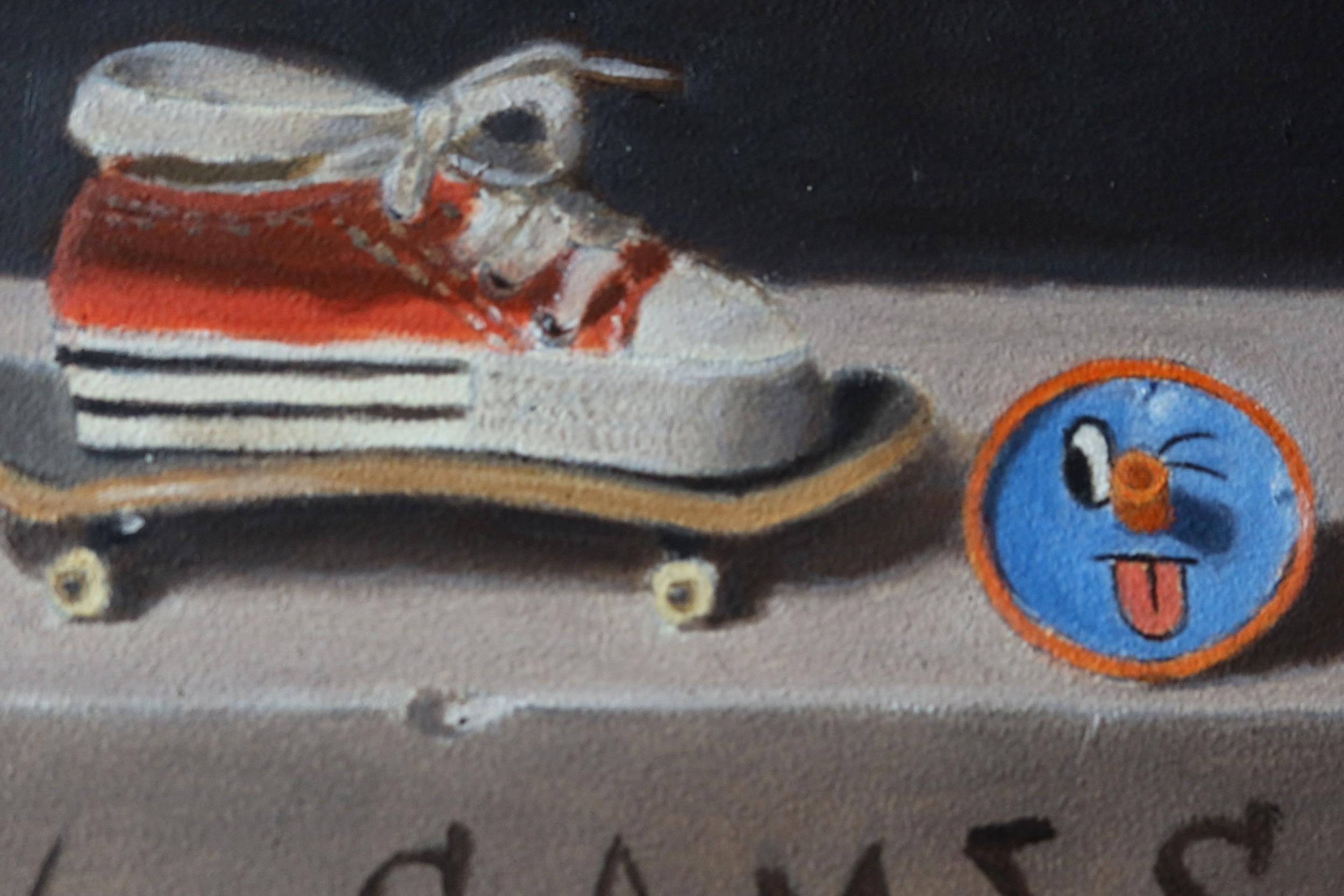 X Games, Pintura al óleo 1