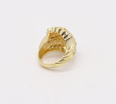 Anillo De Cóctel JOSE HESS De Oro Amarillo De 18 Quilates Con 4,64 Quilates De Diamantes VS