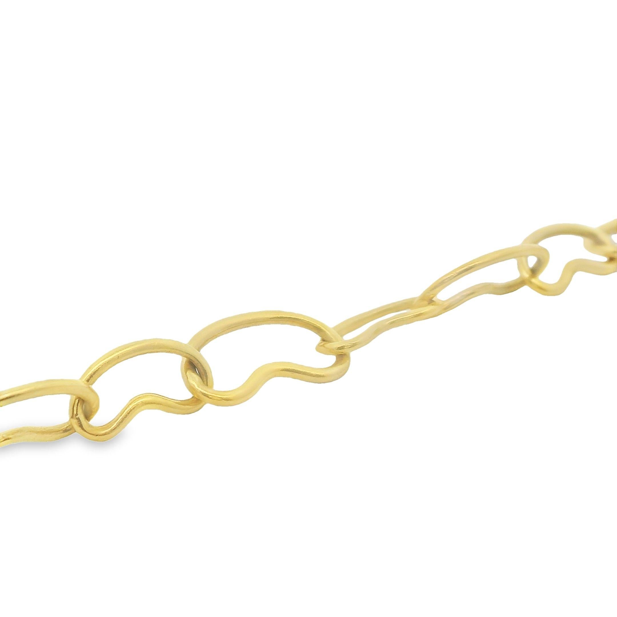 Jose Hess Tri Color 18K Gold Dangling Diamond Necklace For Sale 2