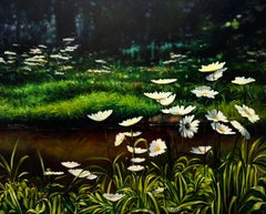 Daisies, Oil Painting