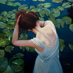 The Bather, Oil Painting
