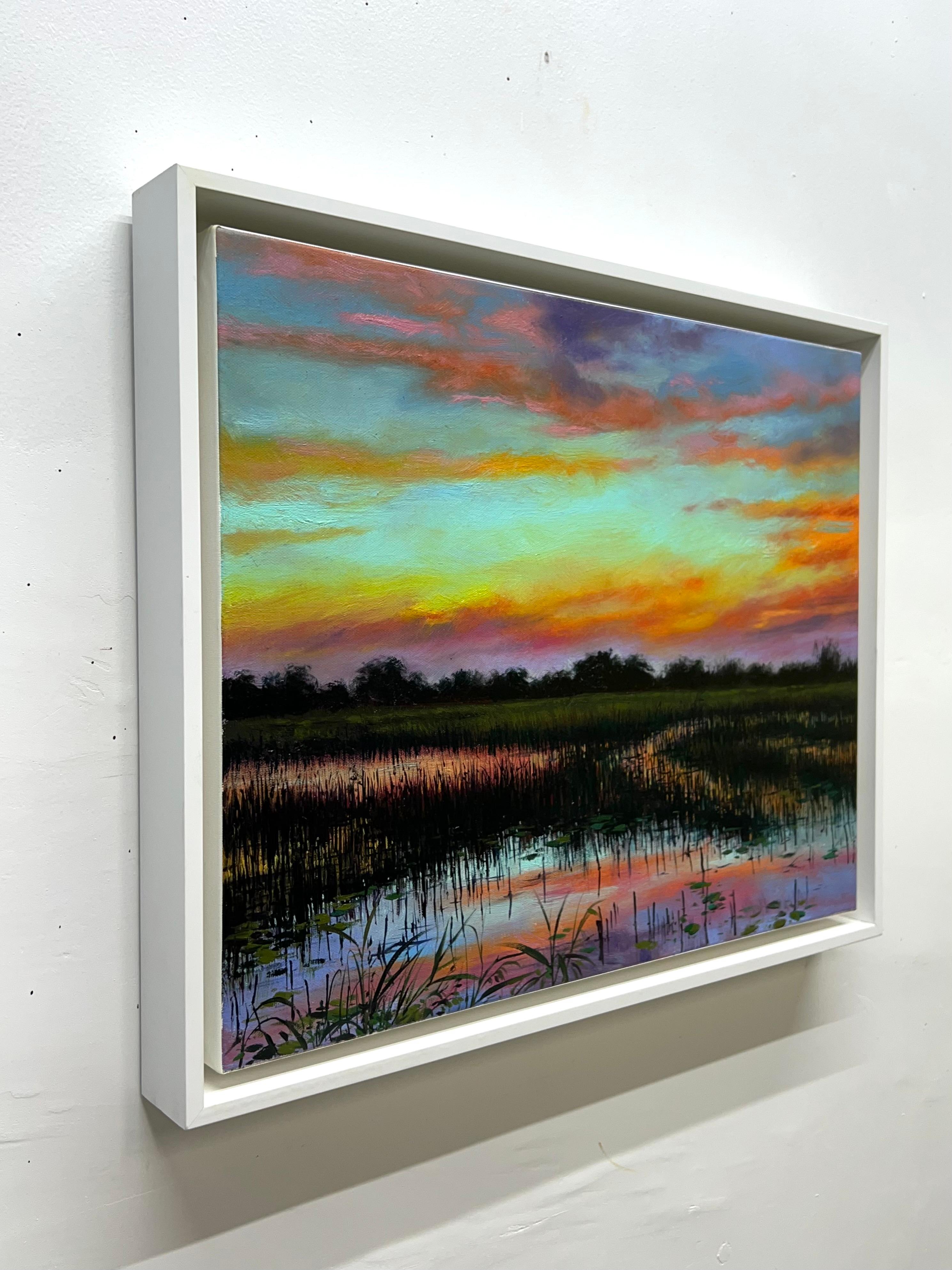 Il fascino del crepuscolo, Pittura a olio - Art Realismo di Jose Luis Bermudez