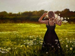 La felicità di ogni fiore, Pittura a olio