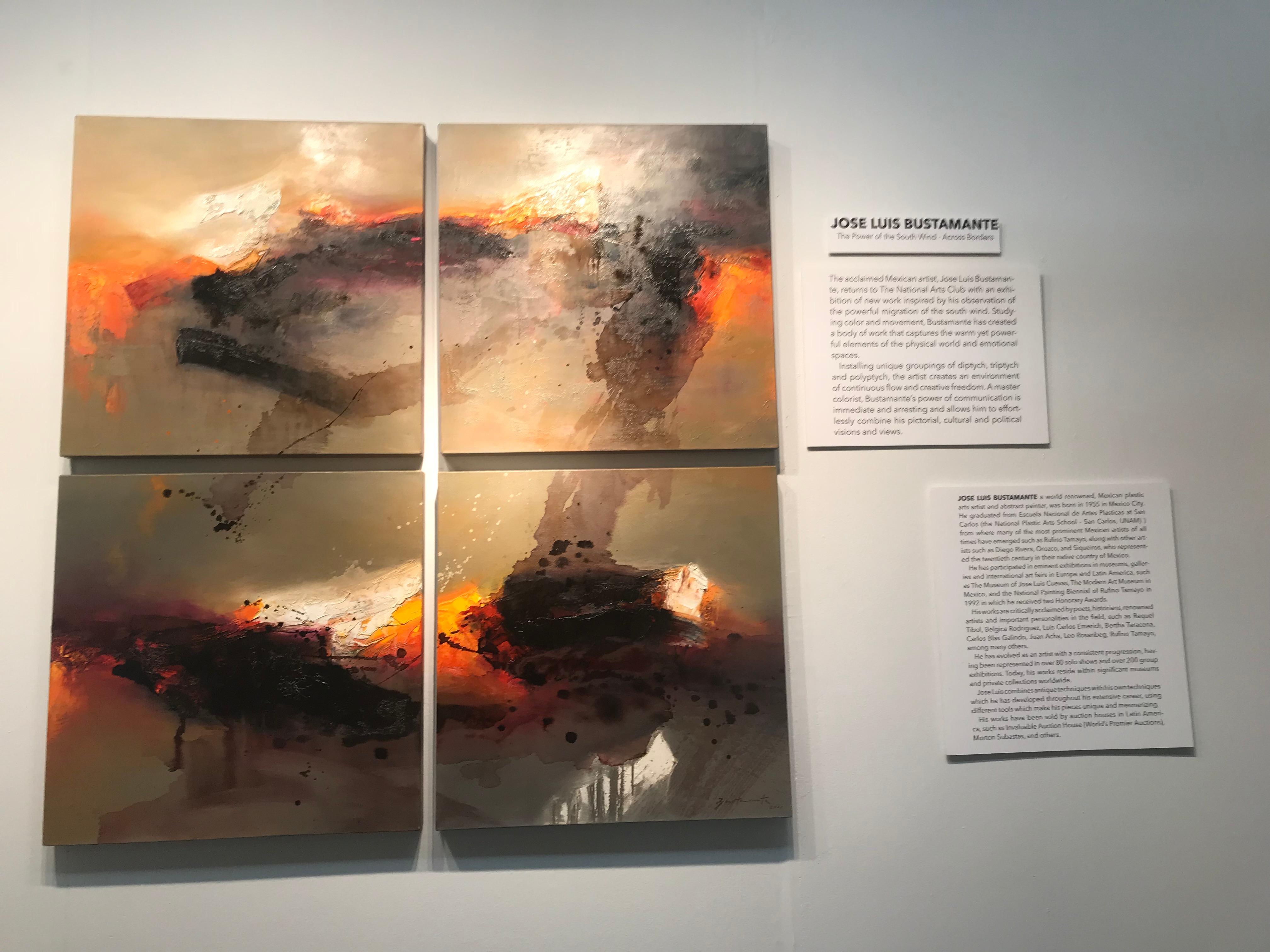 Cerimonia del vento 2017 - Painting di José Luis Bustamante