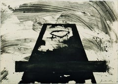José Luis Bustamante, 'Templo' (black/white), 2004, Engraving, 19.7x27.6 in