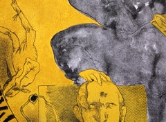 Hechizera Antiqua, Surrealist Lithograph by José Luis Cuevas