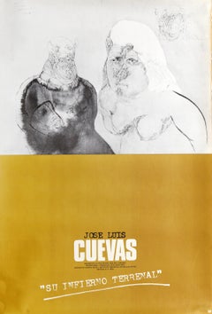 Su Infierno Terrenal, affiche surréaliste de José Luis Cuevas