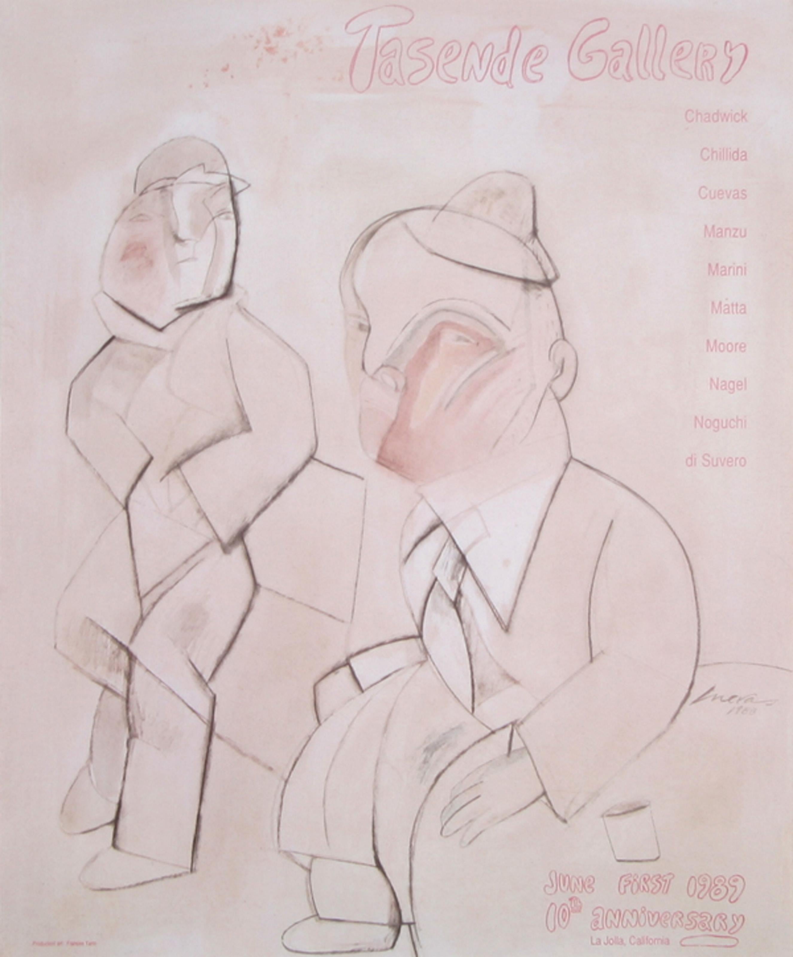 Galerie Tasende, Affiche surréaliste de José Luis Cuevas