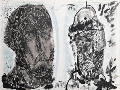 Van Gogh's Criminal Obsession, Lithograph by Cuevas 1968