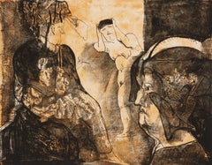 José Luis Cuevas Édition limitée signée. Lithographie mexicaine Lo Feo de Este Mundo III