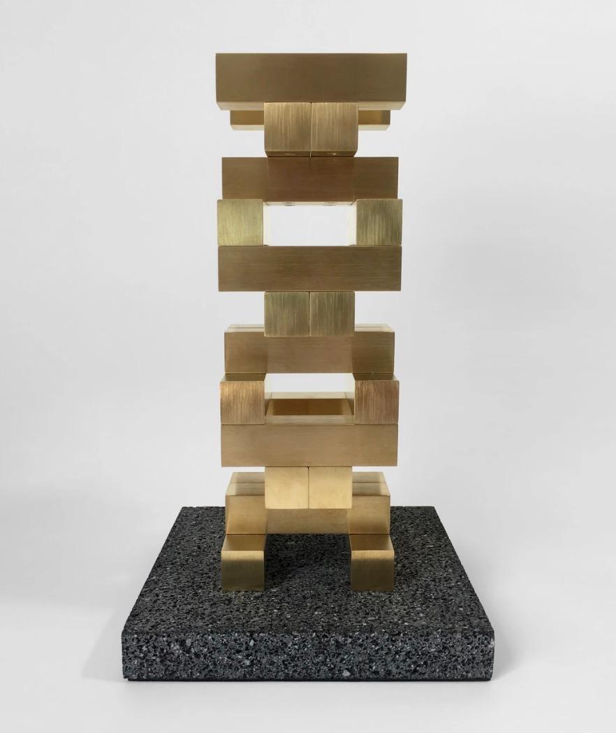 TOTEM - Brass
(2023)
​
MATERIAL
Brass (brushed) / Volcanic stone
​
DIMENSIONS
25 x 15 x 15 cm

Presented at Design Week Mexico 2023

Signed


About the Artist

José Luis Meyer (1981) is a contemporary sculptor. He has a masters degree in industrial