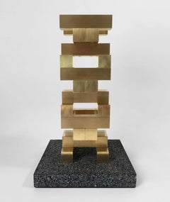 Used Totem, Contemporary Art, Abstract Sculpture, 21st Century