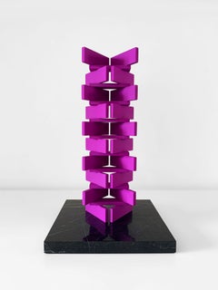 VRTXS - Neon Violet , Arte contemporanea, Scultura astratta, 21° secolo