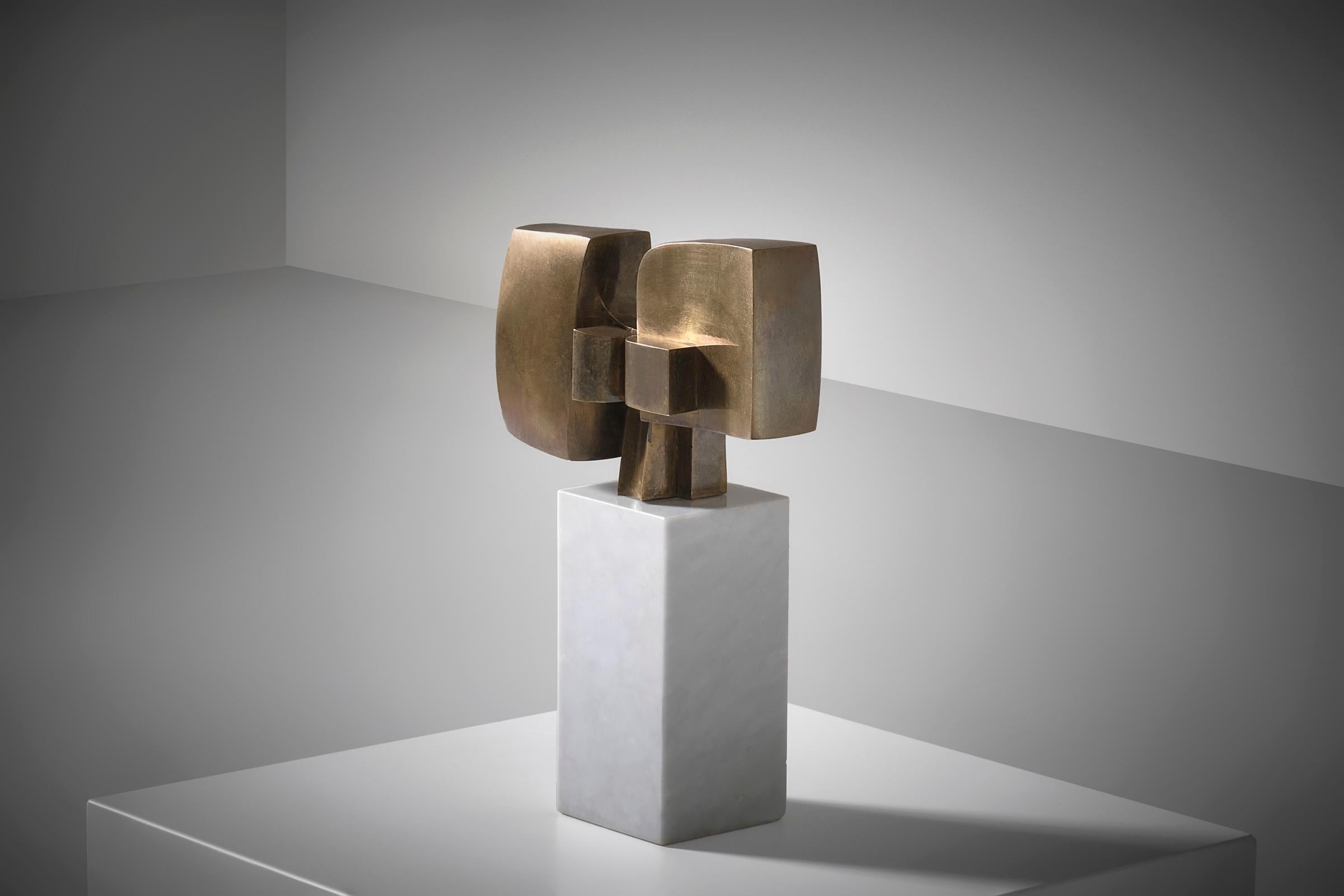 Fine XX secolo José Luis Sánchez Scultura in bronzo, Spagna, anni '70 in vendita