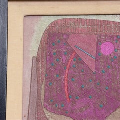 Jose Luis Serrano Abstract Modern, New Frame, Mexican Modernist #2