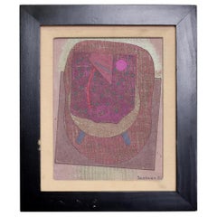 Jose Luis Serrano Abstract Modern, New Frame, Mexican Modernist #2