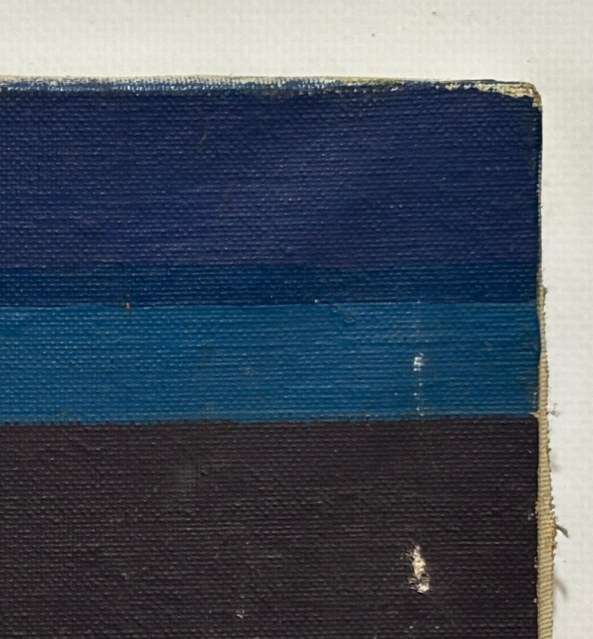 José Luis Tolosa, The Red Cable, 1976 — Geometric Abstract Figurative Oil on Can For Sale 6