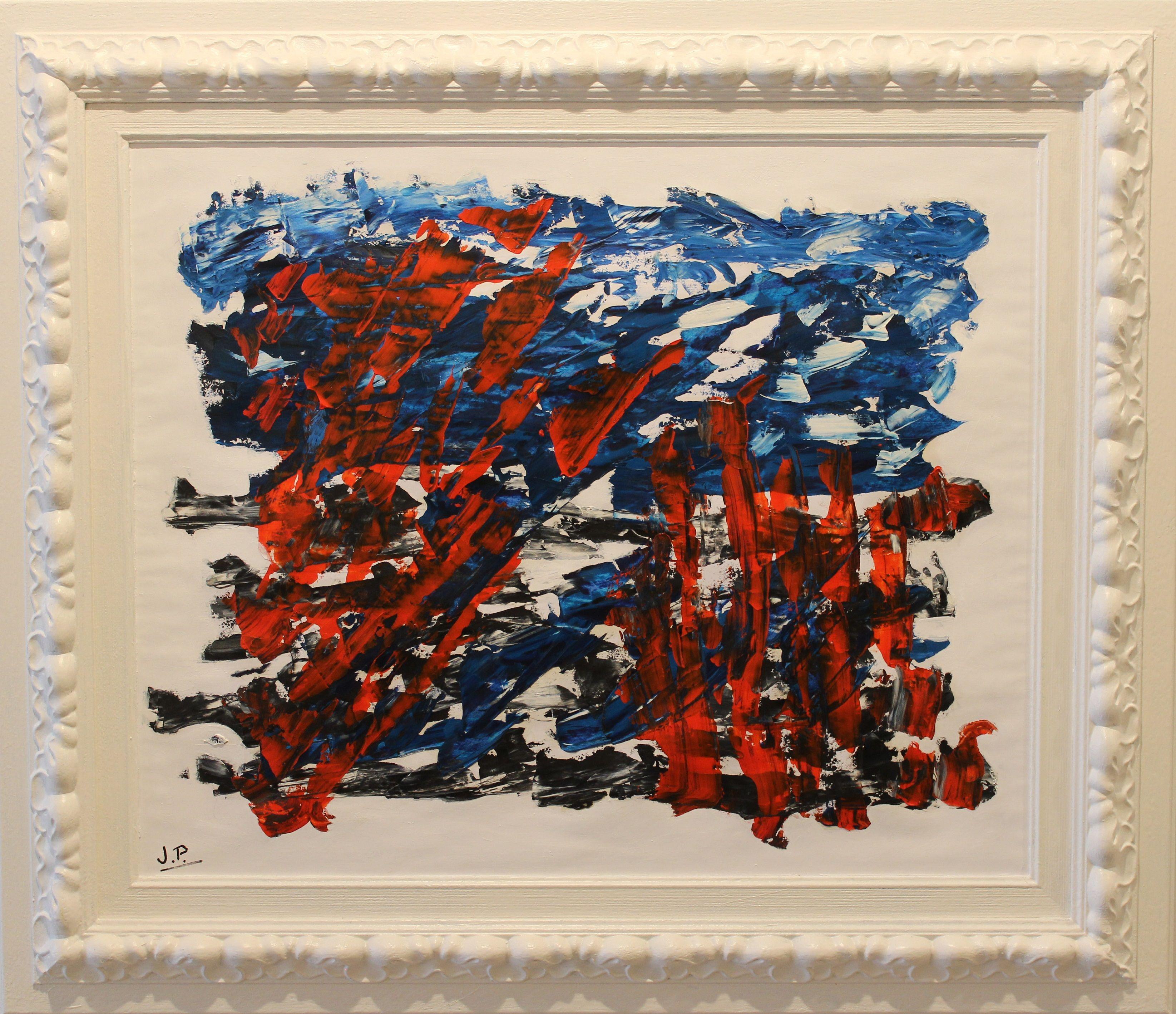 Jose mÂª Palacin  Calvo Abstract Painting - ESPACIO, Painting, Acrylic on Canvas