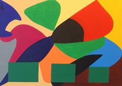 JARDIN, Painting, Acrylic on Canvas