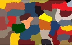 MOSAICO bis 2019, peinture, acrylique sur toile