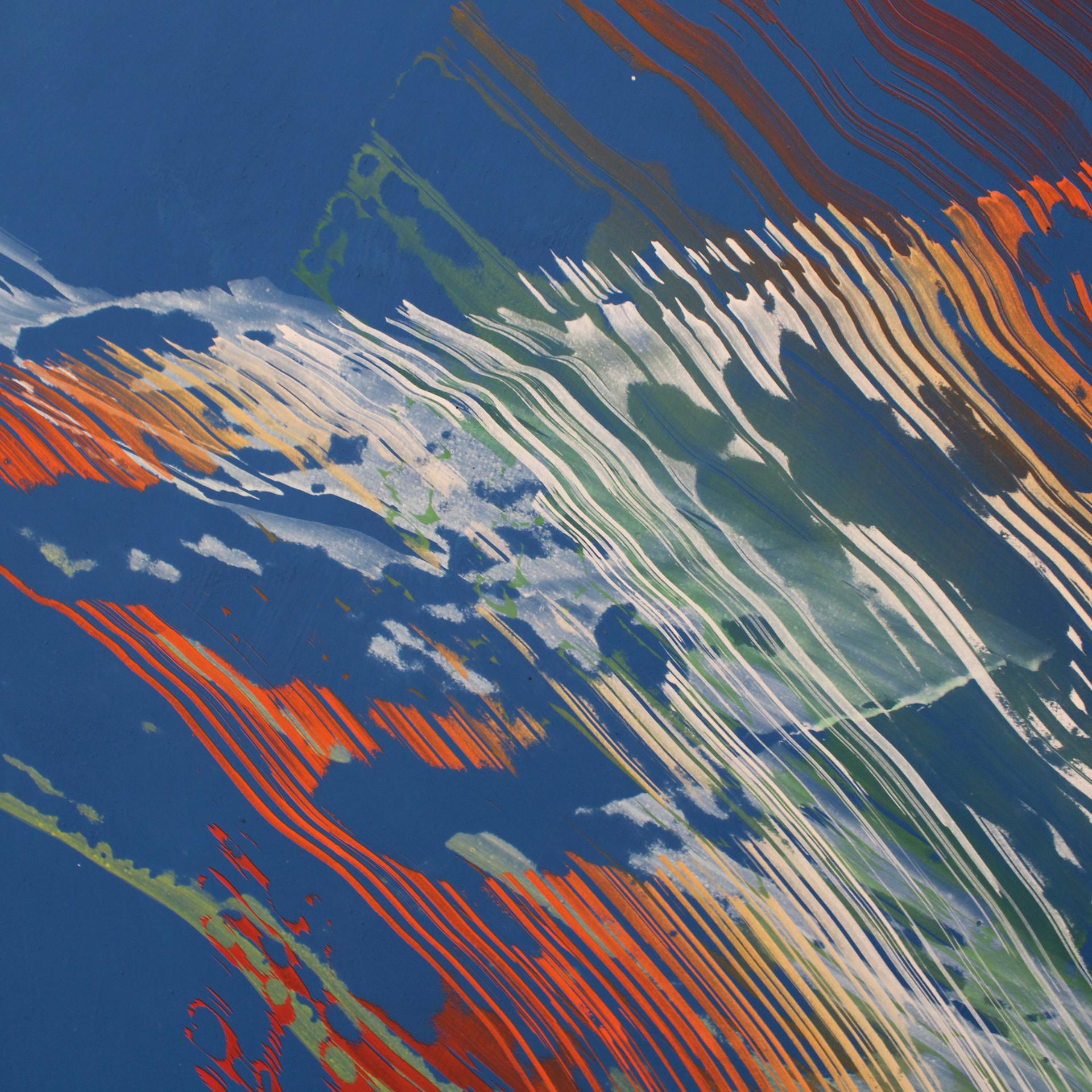 José Manuel Broto – Azul II, 2004 - Blue II - Painting by Jose Manuel Broto