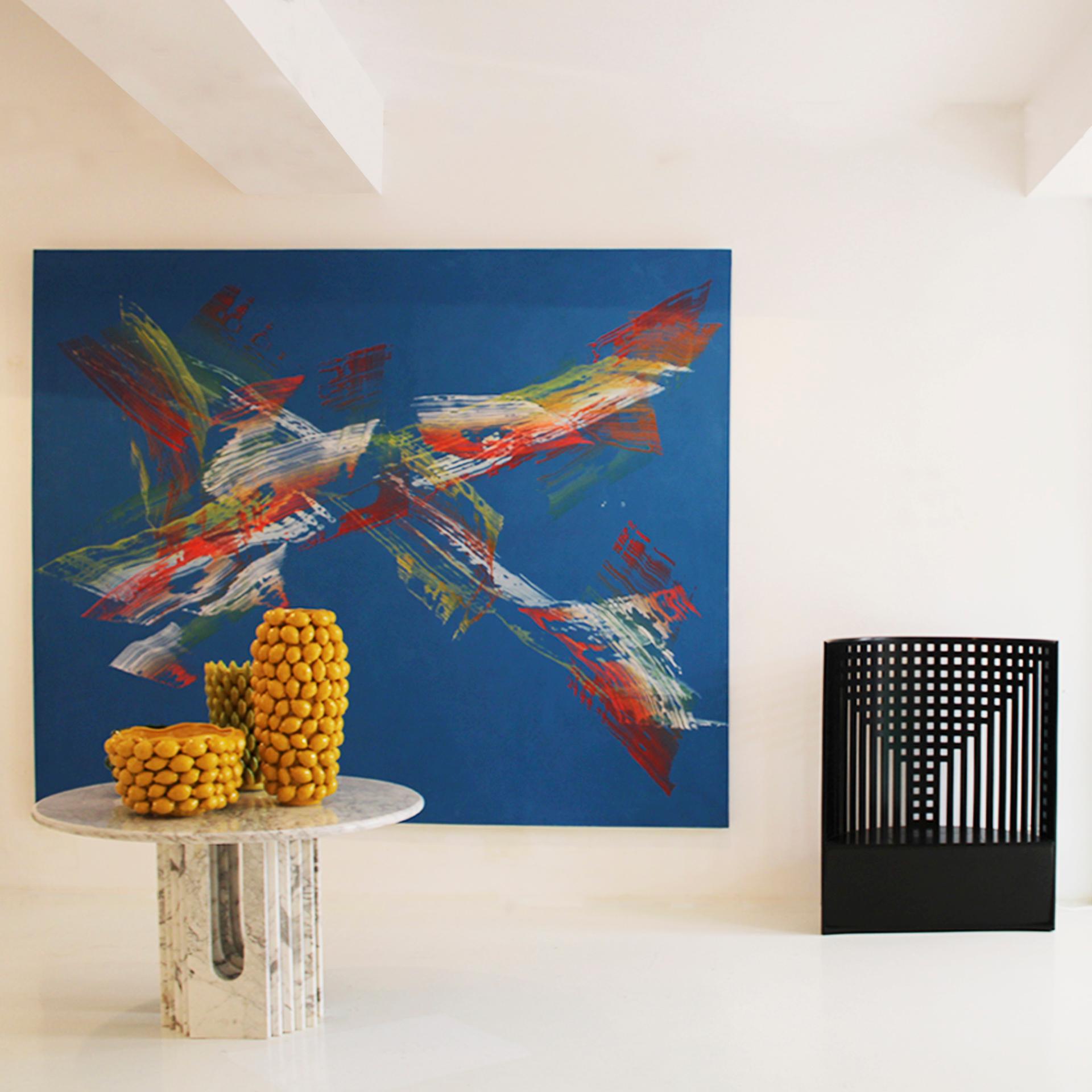 José Manuel Broto – Azul II, 2004 - Blue II For Sale 5