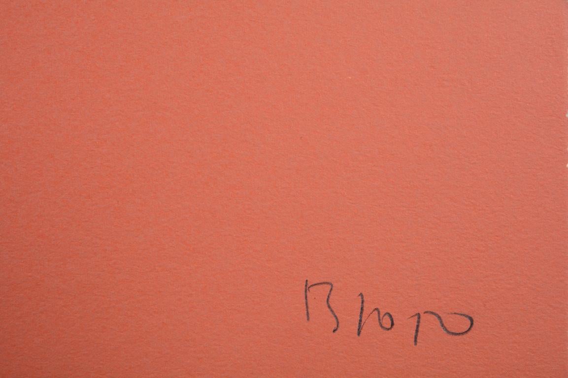 José Manuel Broto - IRIS 4. abstraction lyrique limitée Contemporaine espagnole - Marron Abstract Print par Jose Manuel Broto