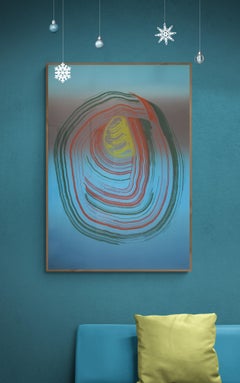 José Manuel Broto - IRIS 5. Limited Lyrical abstraction Spanish Contemporary