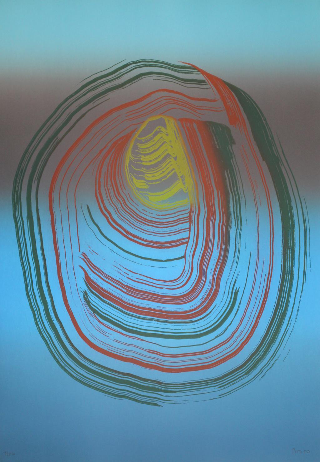 José Manuel Broto - IRIS 5. Limited Lyrical abstraction Spanish Contemporary