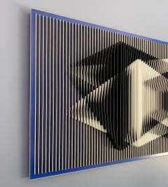 'Dual Perspectives', Abstract, Geometric, Kinetic Wall Art
