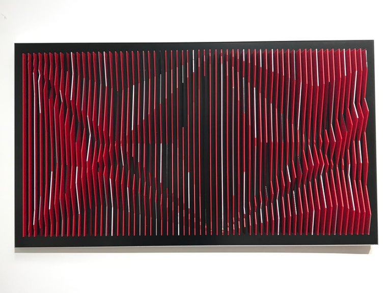 J. Margulis - Catalyst - kinetic wall sculpture  - Contemporary Sculpture by Jose Margulis