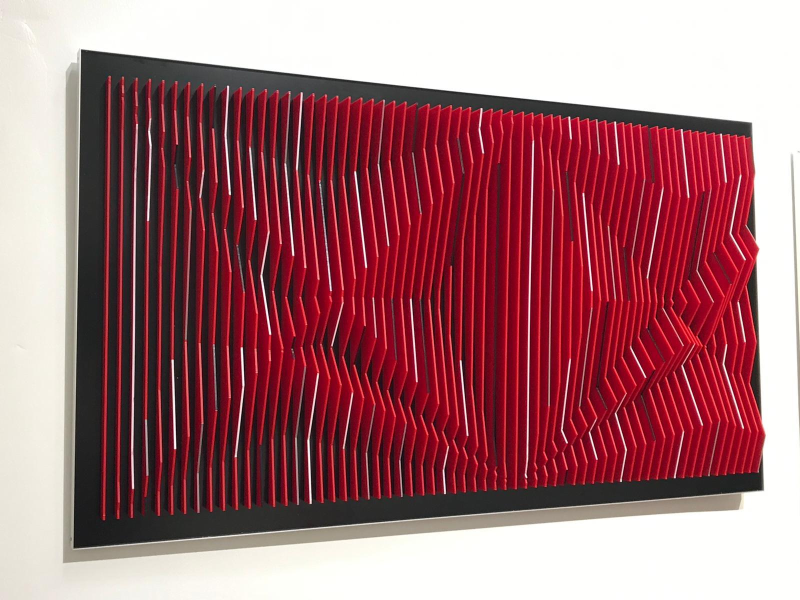 J. Margulis - Catalyst - kinetic wall sculpture - Mixed Media Art by Jose Margulis