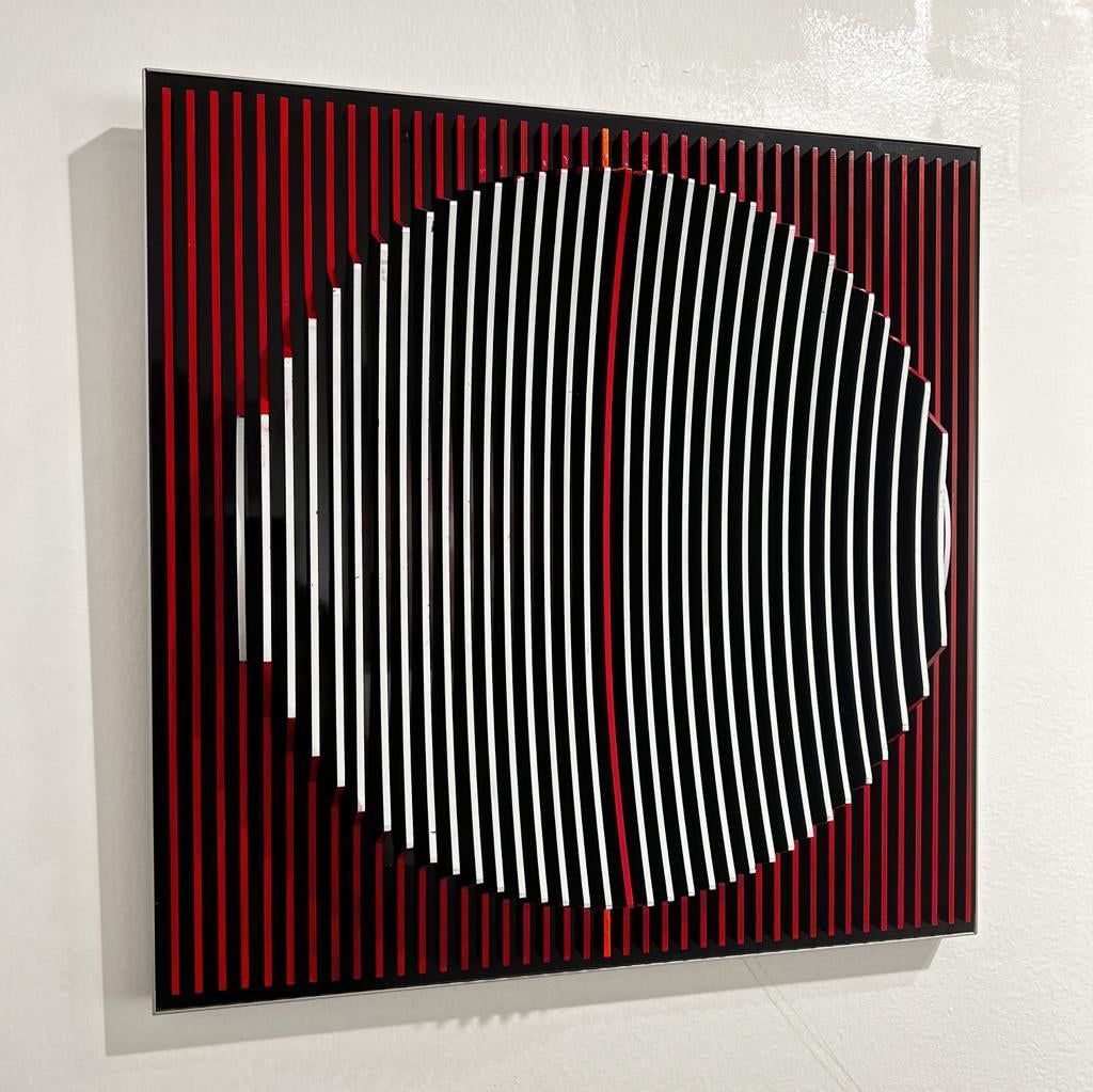 Mini moon 1.2 - J. Margulis - kinetic wall sculpture