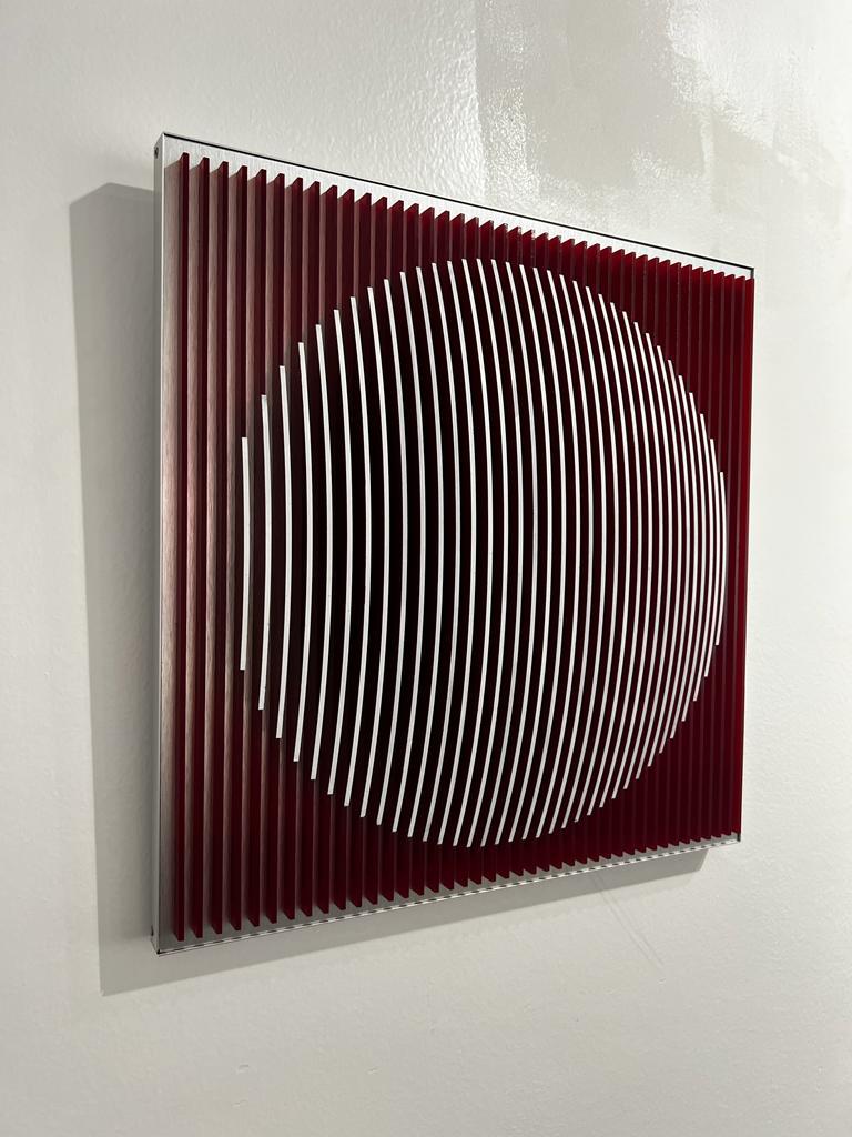 Mini luna 1.3 - J. Margulis - scultura cinetica a parete - Sculpture Contemporaneo di Jose Margulis