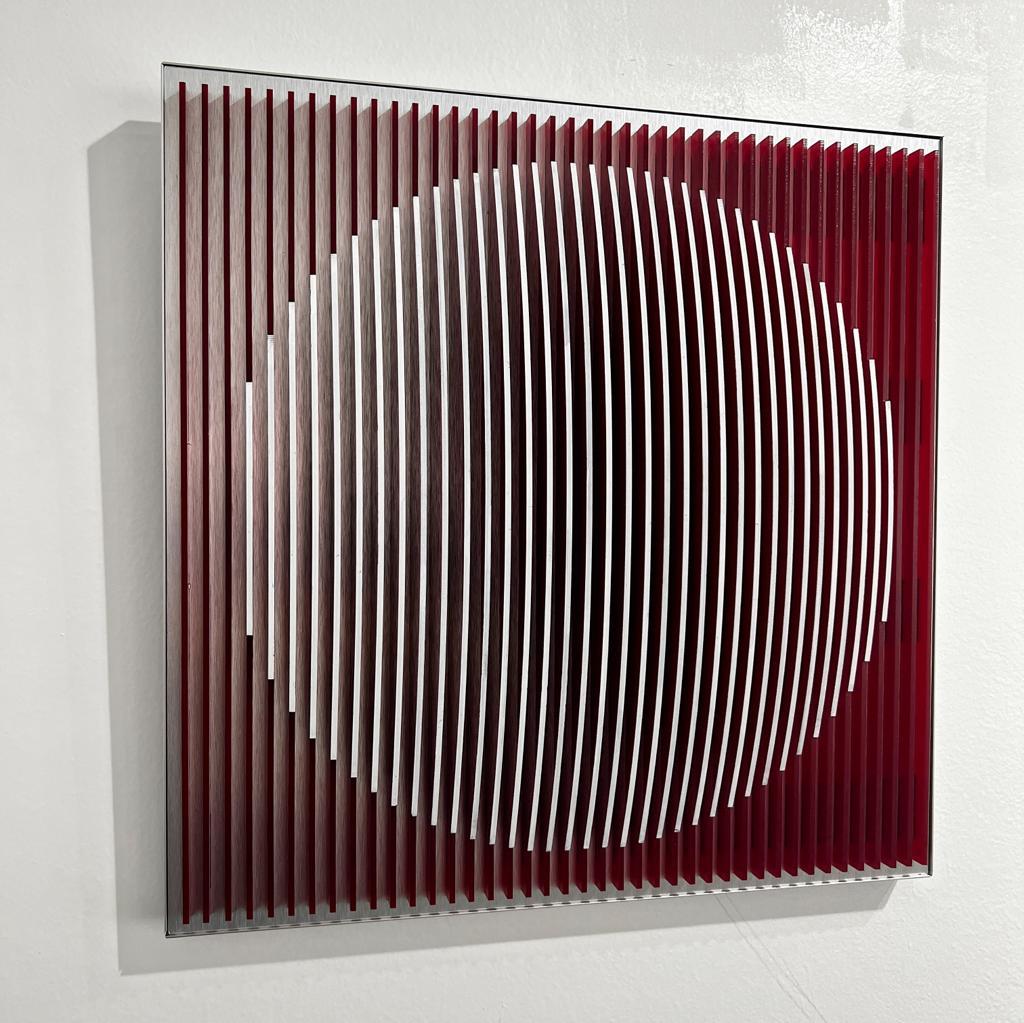 Mini-Mond 1.3 – J. Margulis – kinetische Wandskulptur im Angebot 2