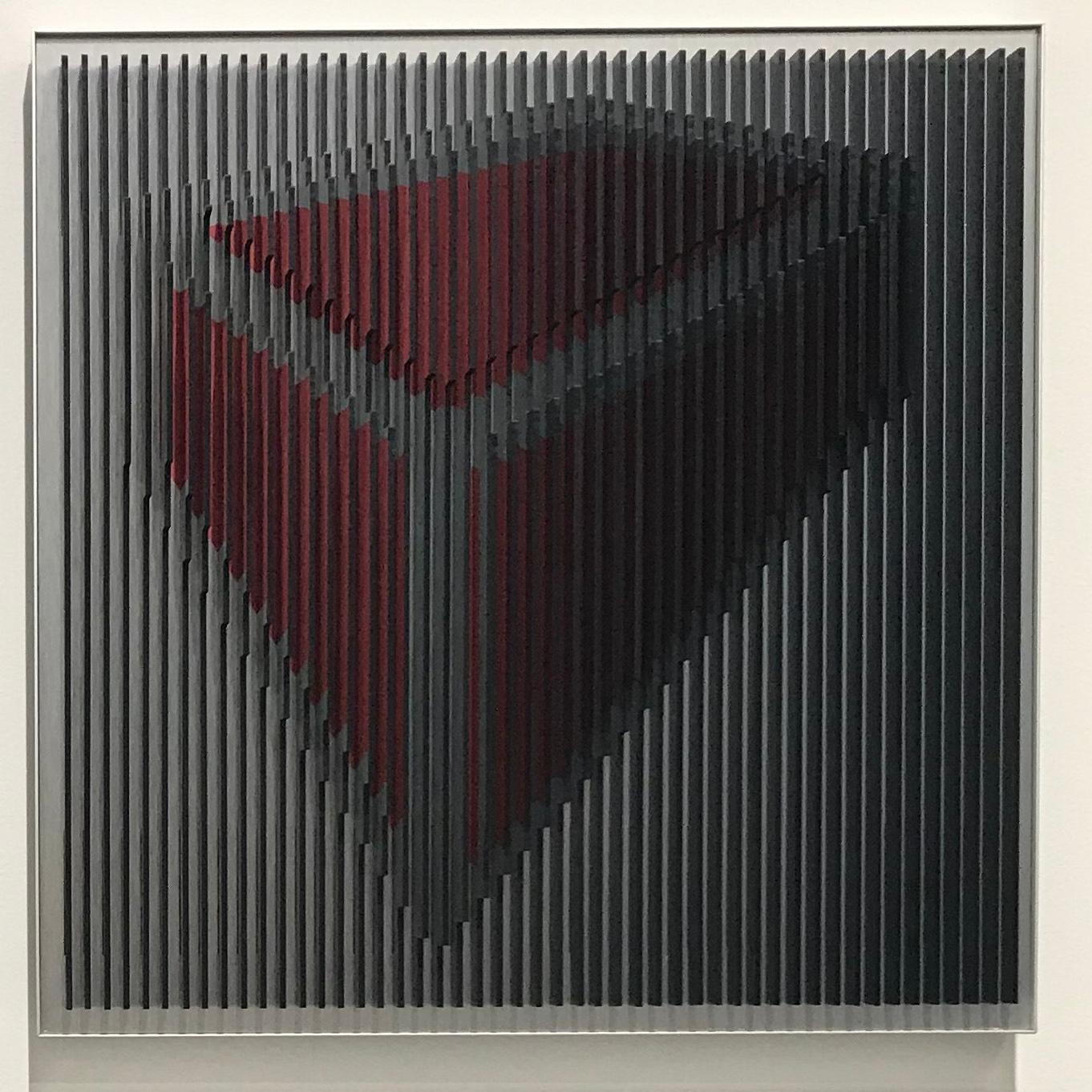 Perspektivenstudie aus der Zeit  - Geometrische abstrakte kinetische Kunst von J. Margulis (Kinetisch), Sculpture, von Jose Margulis