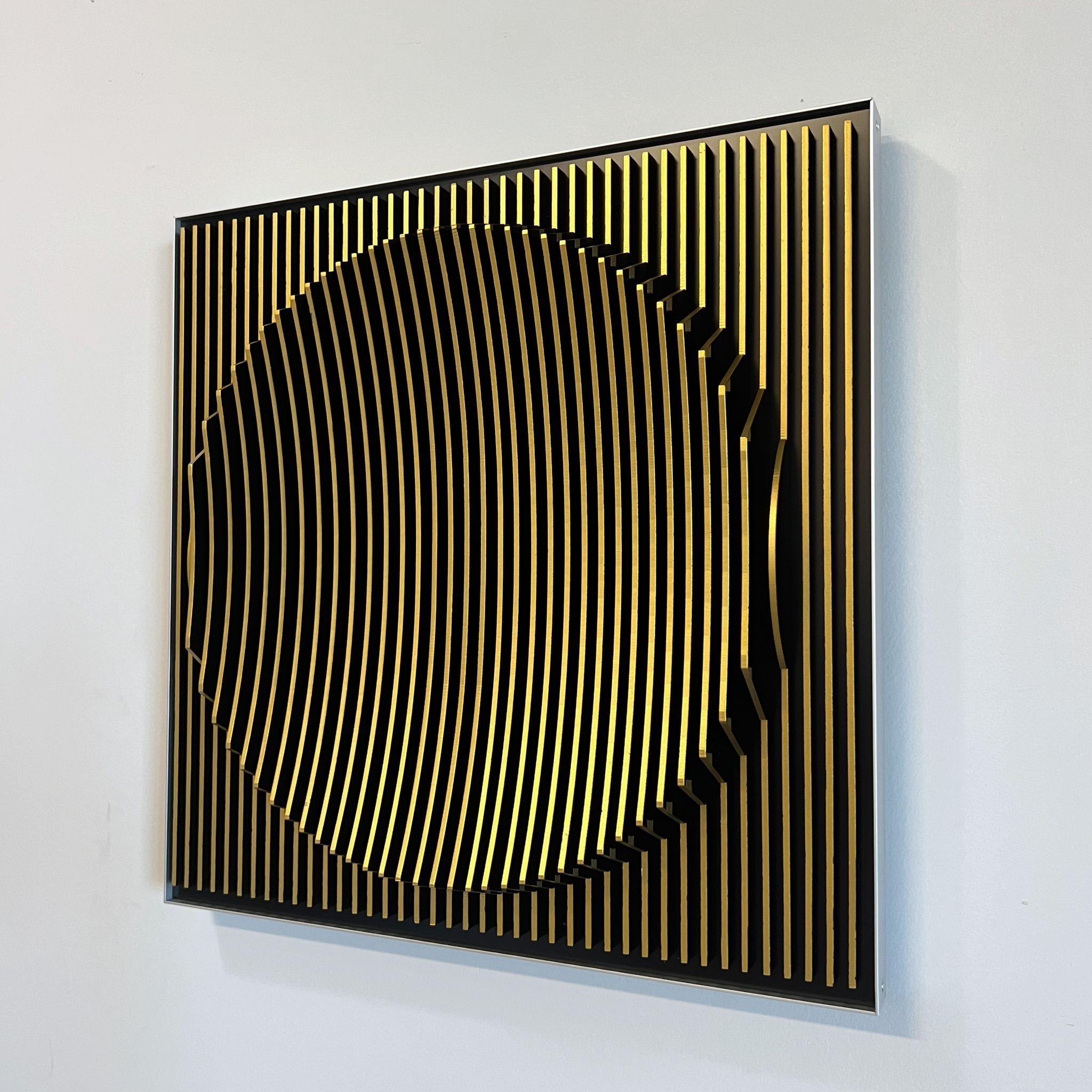Portholes 19 – J. Margulis – kinetische Wandskulptur im Angebot 5